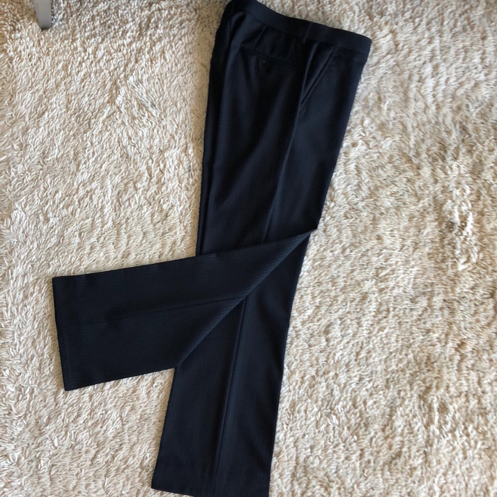 DKMY dress pants, blue, strips
